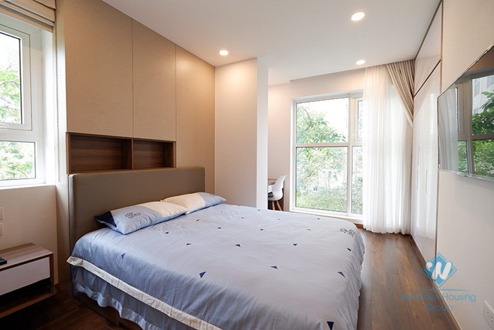 Nice and clean two bedrooms apartment for rent in Ciputra Urban, Tay Ho district, Ha Noi